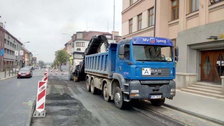 Přeprava stavebního materiálu